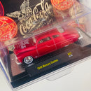 2024 M2 Machines Limited Edition 1/9,250 Coke Coca Cola 1949 Mercury Custom A37 rojo Llantas de Goma