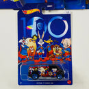 2023 Hot Wheels Warner Bros 100th Anniversary Looney Tunes Colección Set de 5 - Custom 77 Dodge Van, Fandango, Midnight Otto 1932 Ford Sedan, 40 Ford Coupe, The Mystery Machine