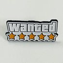 Pin WANTED 5 Estrellas de GTA Grand Theft Auto