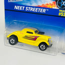 1997 Hot Wheels Neet Streeter 1936 Ford Coupe amarillo BW base ZAMAC Hecho en India
