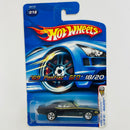 2005 Hot Wheels First Editions Realistix 69 Pontiac GTO 018 negro 5SP Blíster Transición 2006