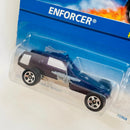 1996 Hot Wheels Enforcer 461 morado 5SP base ZAMAC
