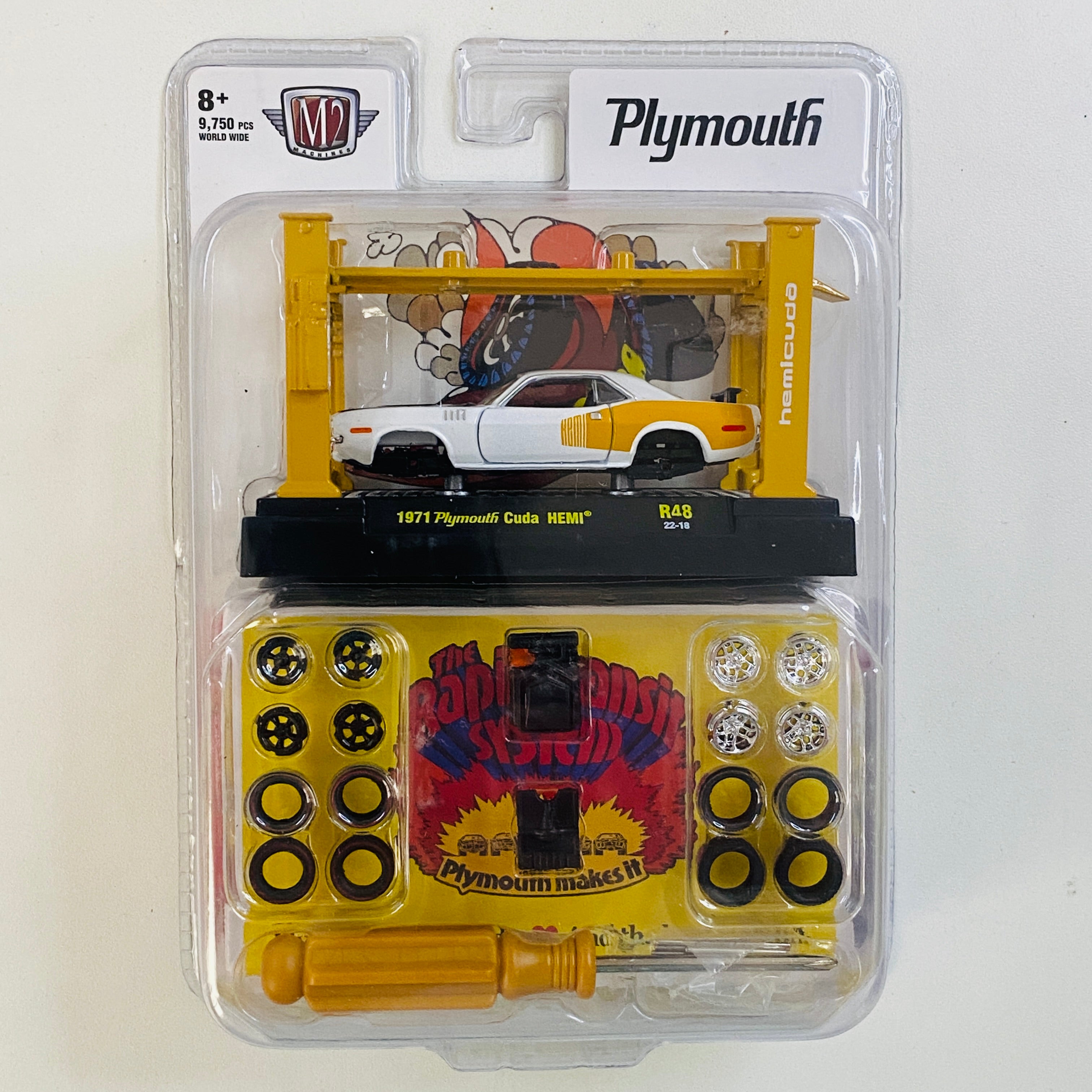 2022 M2 Machines Model Kit Limited Edition 1/9,750 The Rapid Transit S
