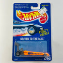 1994 Hot Wheels New Model Driven to the Max Dragster 245 naranja brillante BW base ZAMAC Primera Edición