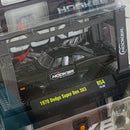 2023 M2 Machines Model Kit Limited Edition 1/9,750 Hooker 1970 Dodge Super Bee 383 R54 negro Llantas de Goma