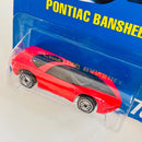 1990 Hot Wheels Pontiac Banshee 75 rojo UH base ZAMAC