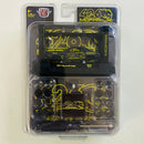 2021 M2 Machines Model Kit Limited Edition 1/9,400 Mopar Hellephant 426  1971 Plymouth Cuda R44 negro Llantas de Goma