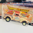 2022 Hot Wheels Premium Car Culture Dragstrip Demons 33 Willys beige Llantas de Goma RR base ZAMAC
