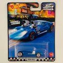 2020 Hot Wheels Premium Boulevard Twin Mill azul Llantas de Goma RR Redline