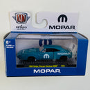 2021 M2 Machines Limited Edition 1/8,400 Mopar 1969 Dodge Charger Daytona HEMI R59 azul turquesa Llantas de Goma