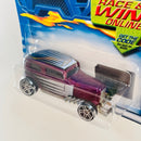 2002 Hot Wheels Midnight Otto 1932 Ford Sedan 202 morado metálico PR5