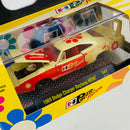 2022 M2 Machines Limited Edition 1/9,600 Hurst Power Flowers 1969 Dodge Charger Daytona HEMI S47 amarillo Llantas de Goma