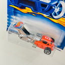 2000 Hot Wheels BMW Isetta Whatta Drag 213 naranja 5SP base ZAMAC