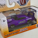 2019 M2 Machines Ground Pounders Limited Edition 1/5,880 Mopar 1969 Dodge Charger Daytona HEMI R19 morado Llantas de Goma
