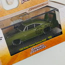2020 M2 Machines Ground Pounders Limited Edition 1/7,000 SRT 1969 Dodge Charger Daytona HEMI R20 verde Llantas de Goma