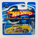 2005 Hot Wheels Crazed Clowns II Hardnoze 1949 Merc Mercury 111 dorado metálico 5SP