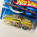 2005 Hot Wheels Crazed Clowns II Hardnoze 1949 Merc Mercury 111 dorado metálico 5SP