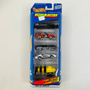 1999 Hot Wheels Ocean Blasters 5 Pack Set de 5 - Hydroplane, Chevrolet Corvette Stingray III, 70 Plymouth Barracuda, Chevrolet Corvette Stingray, Fathom This Submarine