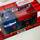 2022 M2 Machines Limited Edition 1/9,600 Dinty Moore Hormel Foods 1966 Dodge L600 Stake Bed Truck S112 azul con rojo Llantas de Goma