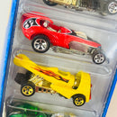 1999 Hot Wheels Crazy Classics III 5 Pack Set de 5 - Rail Rodder, BMW Isetta Whatta Drag, Skullrider, Dogfighter, Twang Thang