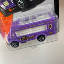 2014 Matchbox MBX Adventure City MBX Van Food Truck morado