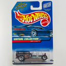 2000 Hot Wheels Virtual Collection Way 2 Fast rojo metálico 5SP base ZAMAC