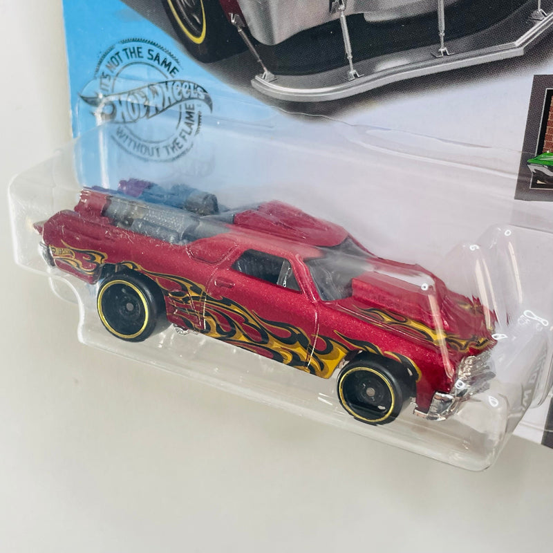 2020 Hot Wheels HW Dream Garage Custom 71 El Camino Chevrolet rojo metálico DD8