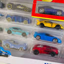 2021 Hot Wheels Multi-Pack 20 Pack Set de 20 autos con 2 con Tampos Exclusivos: Alfa Romeo 8C Competizione y Lotus Esprit S1