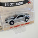 2015 Greenlight Hollywood Limited Edition Gas Monkey Garage 2013 Chevrolet Copo Camaro plata Llantas de Goma