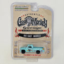 2015 Greenlight Hollywood Limited Edition Gas Monkey Garage 1964 Dodge D-100 Sweptline celeste Llantas de Goma