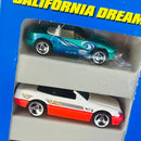 1997 Hot Wheels California Dreamin 5 Pack Set de 5 - Mazda MX-5 Miata, Mercedes Benz SL, Dodge Viper RT/10, BMW 850i, 59 Cadillac