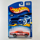 2000 Hot Wheels 67 Pontiac GTO 226 naranja 5SP