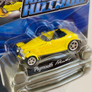 2005 ERTL Joy Ride Boyd Coddington American Hot Rod Plymouth Prowler amarillo Llantas de Goma