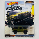 2019 Hot Wheels Premium Fast & Furious Rápidos y Furiosos  91 Mercedes Benz G Class verde Llantas de Goma RR Primera Edición