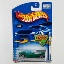 2002 Hot Wheels First Editions Ballistik 053 verde metálico Y5