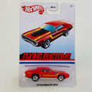 2021 Hot Wheels Target Exclusive Flying Customs 71 Plymouth GTX rojo 5SP