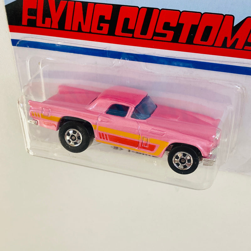 2020 Hot Wheels Target Exclusive Flying Customs 57 T-Bird Ford rosado BW