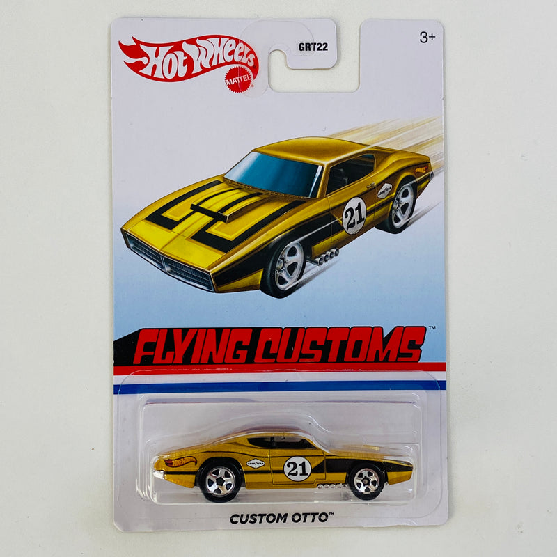 2021 Hot Wheels Target Exclusive Flying Customs Custom Otto dorado 5SP