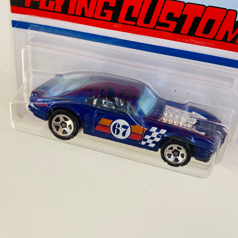 2021 Hot Wheels Target Exclusive Flying Customs Custom 67 Pontiac Firebird azul 5SP