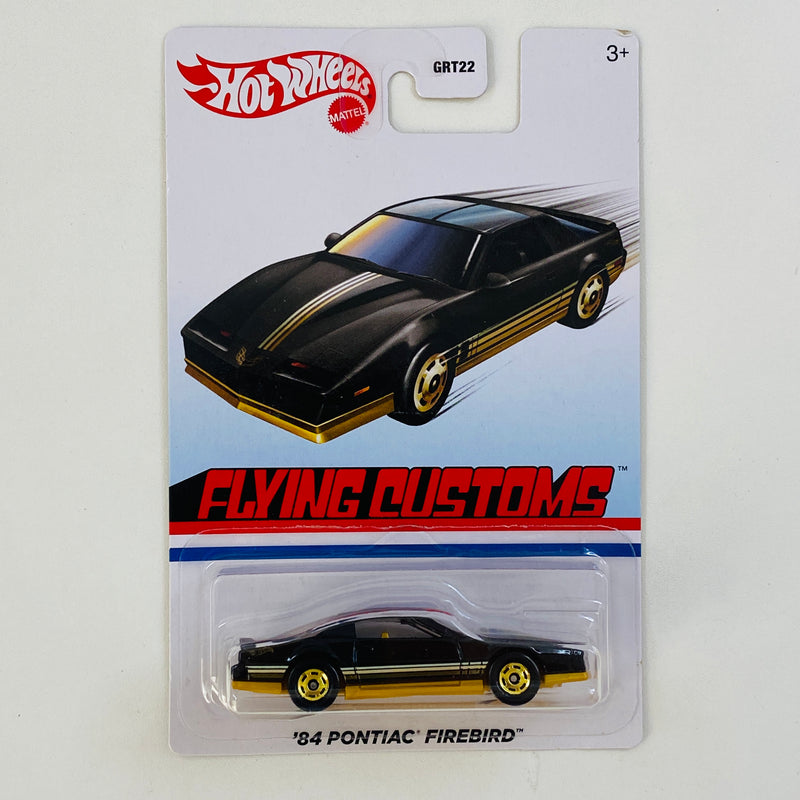 2021 Hot Wheels Target Exclusive Flying Customs 84 Pontiac Firebird negro HO