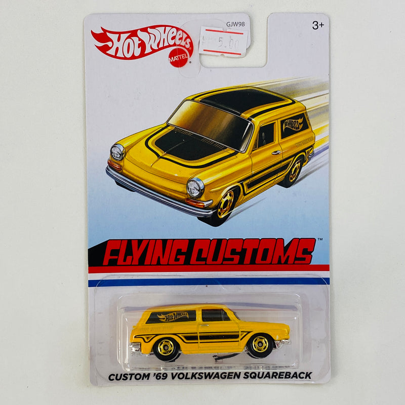 2020 Hot Wheels Target Exclusive Flying Customs Custom 69 Volkswagen Squareback amarillo HO