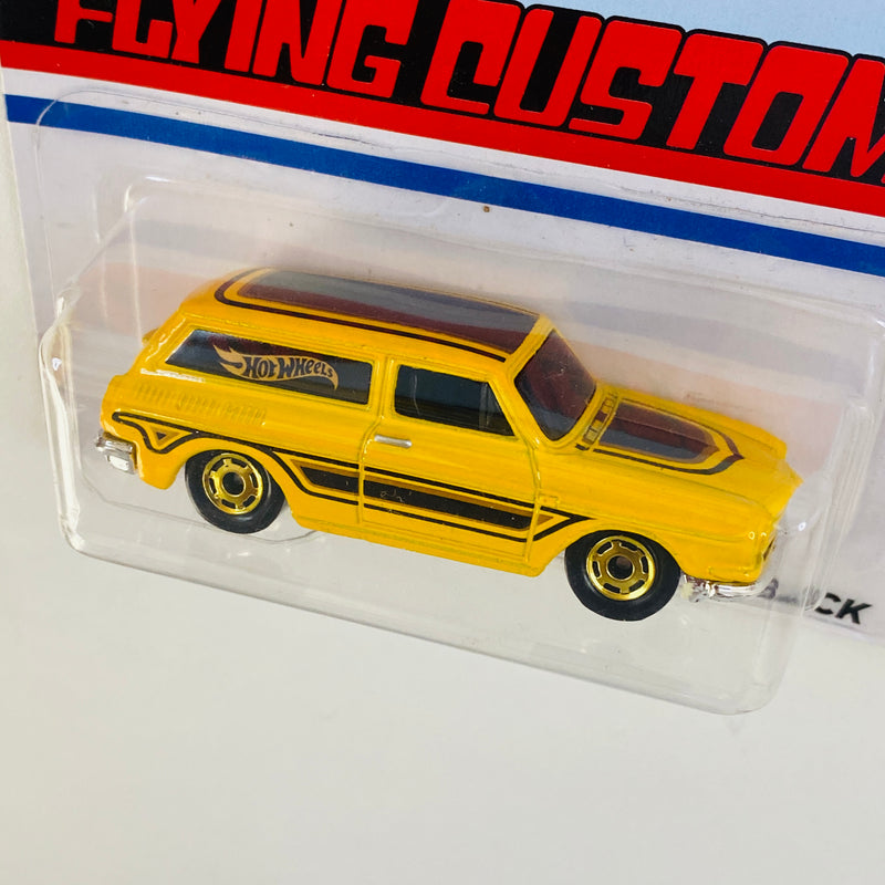 2020 Hot Wheels Target Exclusive Flying Customs Custom 69 Volkswagen Squareback amarillo HO