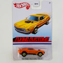2021 Hot Wheels Target Exclusive Flying Customs 70 Ford Mustang Mach 1 naranja HO