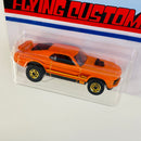 2021 Hot Wheels Target Exclusive Flying Customs 70 Ford Mustang Mach 1 naranja HO