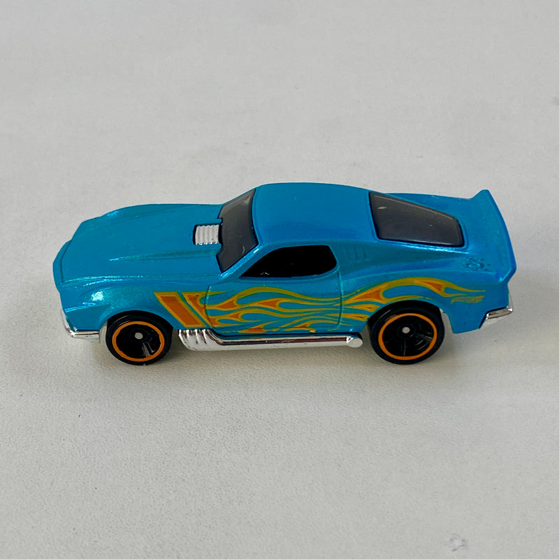 2024 Hot Wheels Multipack Exclusive HW Flames 5 Pack Blvd Bruiser celeste MC5 - Loose/Suelto