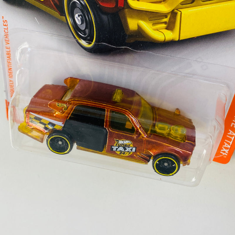 2020 Hot Wheels id CHASE Time Attaxi naranja spectraflame DD8 - CHASE de Edición Limitada