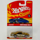2005 Hot Wheels Classics Series 1 1968 Dodge Dart dorado spectraflame Goodyear 5SP base ZAMAC
