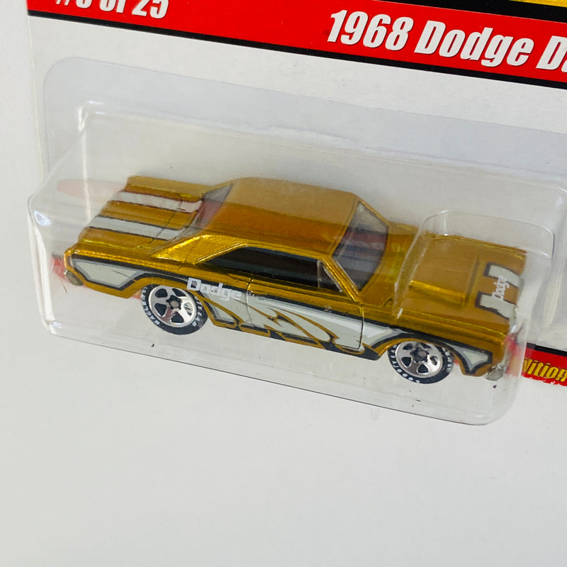 2005 Hot Wheels Classics Series 1 1968 Dodge Dart dorado spectraflame Goodyear 5SP base ZAMAC