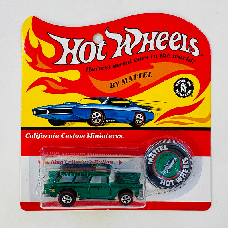 1998 Hot Wheels Conmemorativo 1970 30 Aniversario Chevrolet Classic Nomad verde spectraflame Redline RL