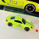 2026 Hot Wheels Walmart Exclusive Neon Speeders Porsche Cayman S amarillo neón NS6